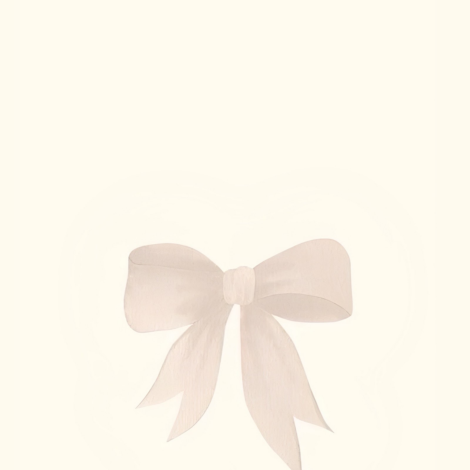 Download Soft Pink Ribbon Bow Full HD iPhone