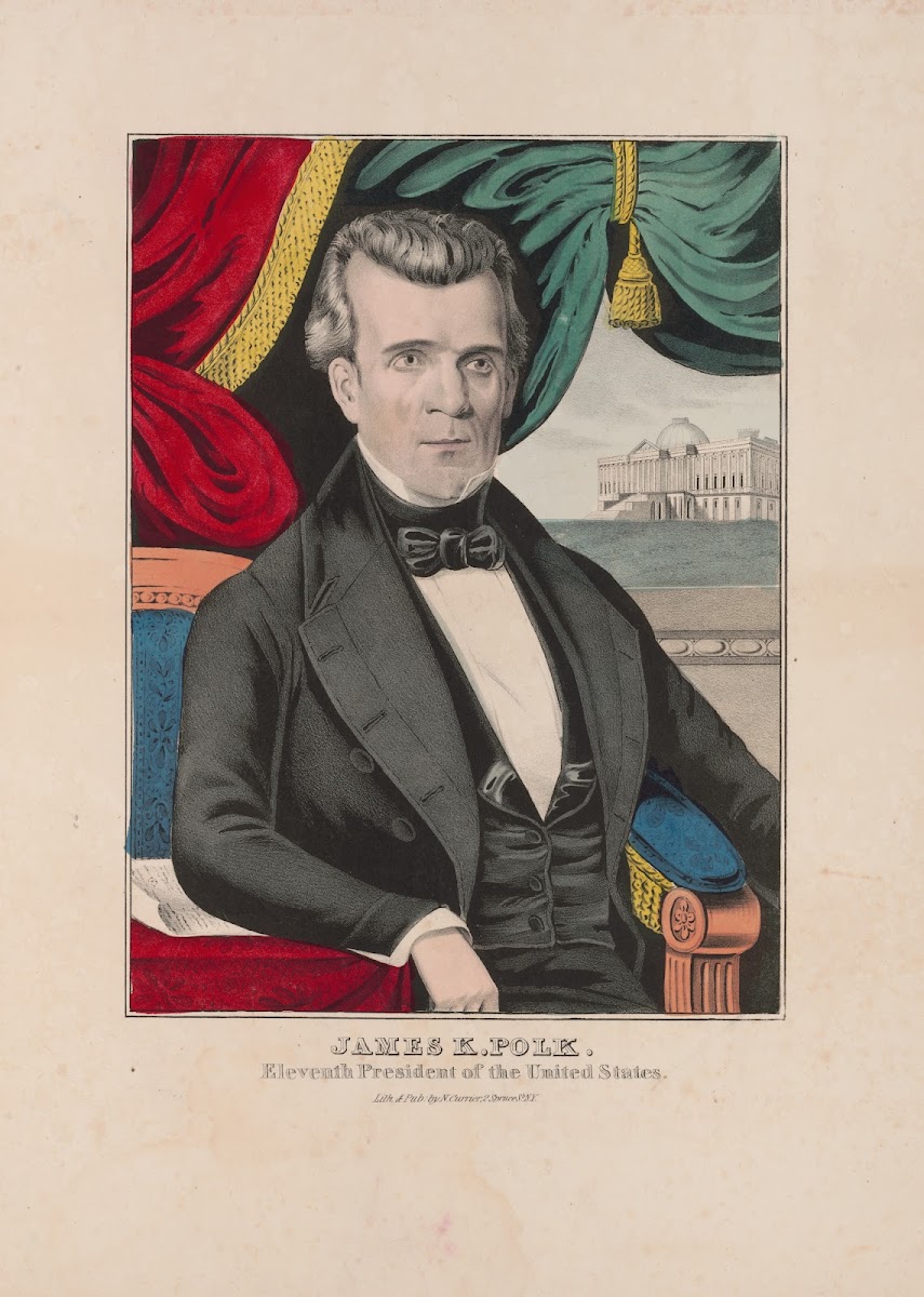 James K Polk eleventh President of the United States 1835 1856