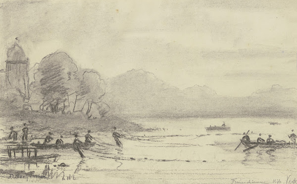 Boats at the Chiemsee 1876