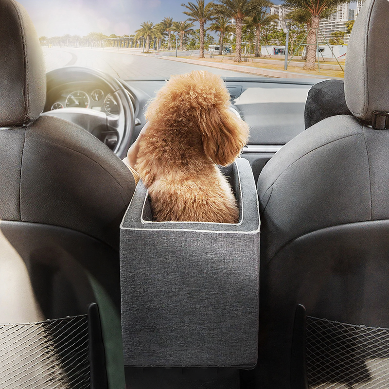 Pet car bed, portable