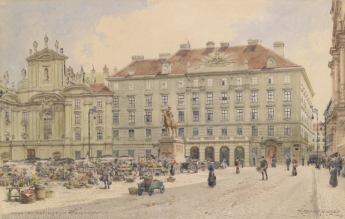 Am Hof Kriegsministerium 1913