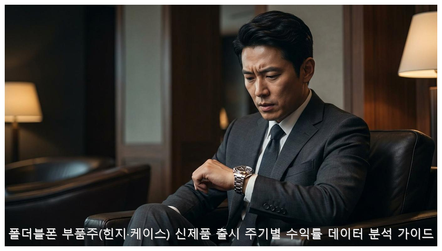 폴더블폰 부품주(힌지·케이스) 신제품 출시 주기별 수익률 데이터 분석 가이드 핵심 안내 및 분석 인포그래픽 (4)