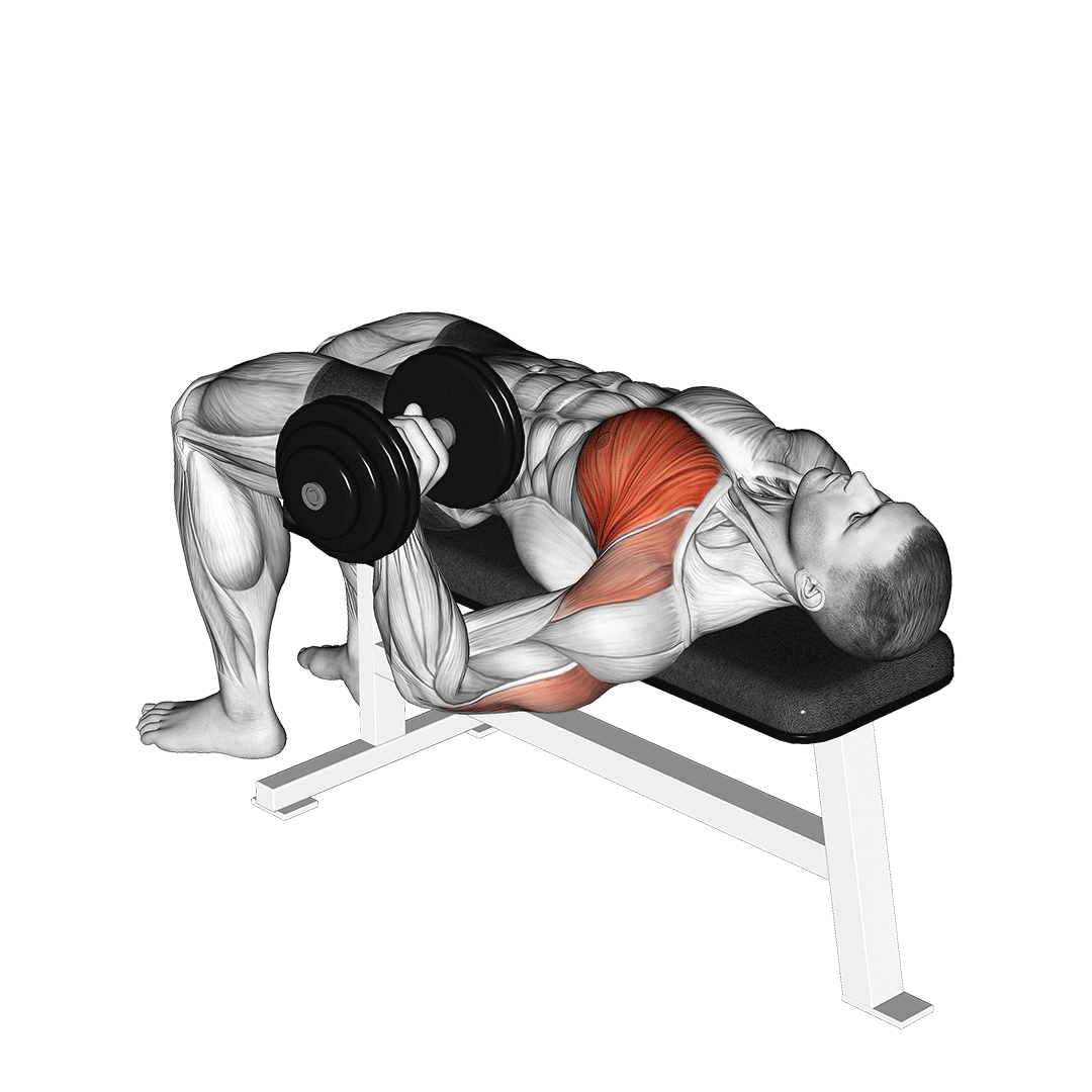 Single-Arm Dumbbell Bench Press