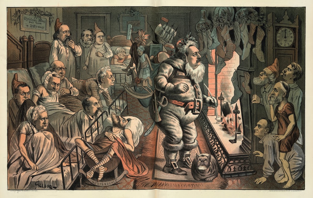A moment of anxiety  who is going to get left 1884