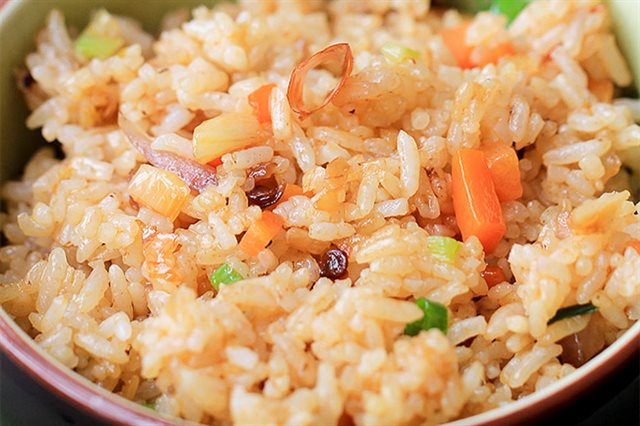 Cơm Chiên Rau Củ Cay