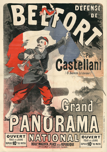 Défense de Belfort par Castellani O Saunier collaborateur 1881