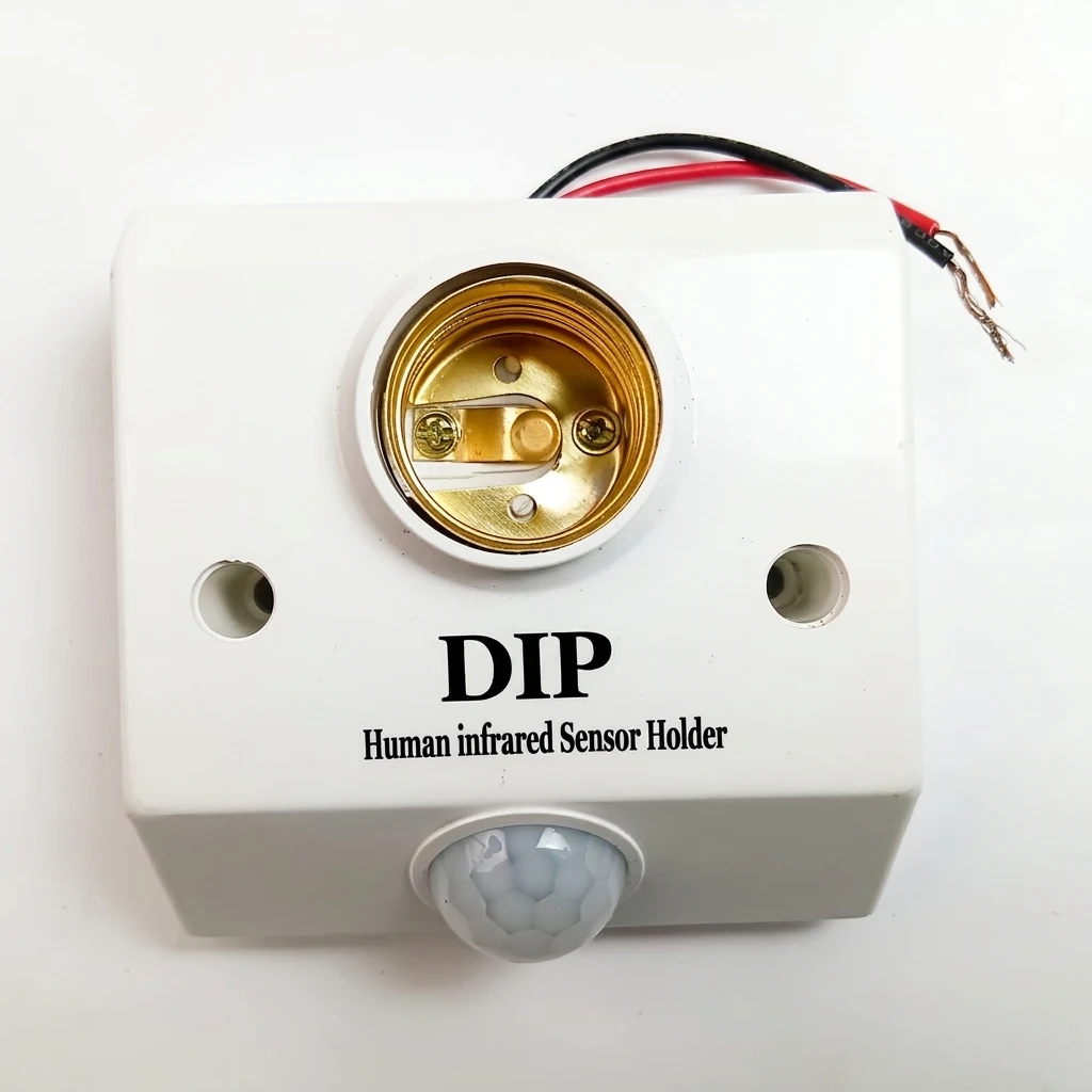 E27 PIR Motion Sensor Lamp Holder