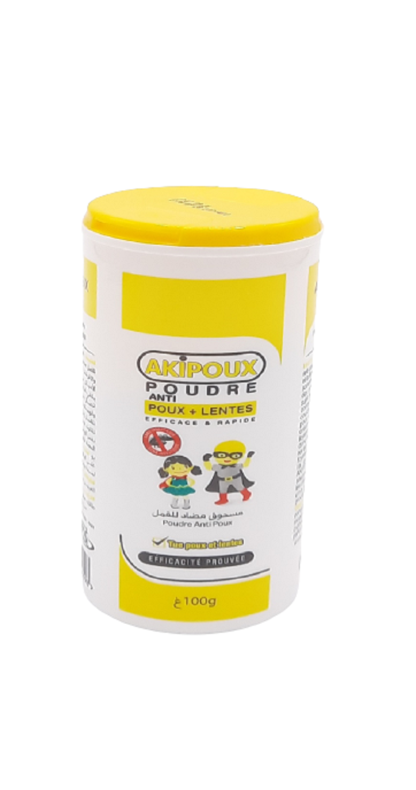 TALC ANTI POUX AKIPOUX   PDRE.OR.