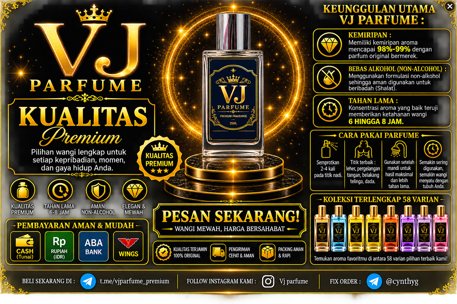 Promo VJ Parfume