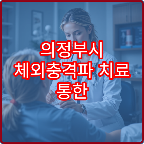 의정부시 체외충격파 치료 통한 근골격계 통증 관리 병원 안내