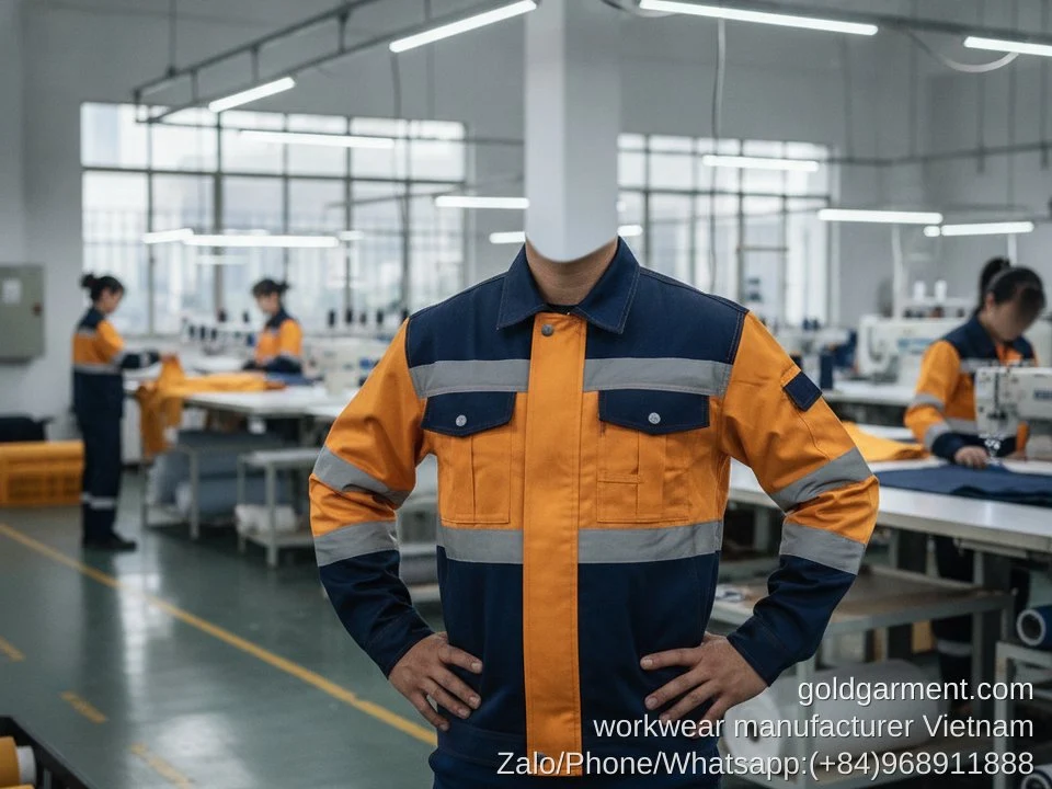 Workwear & Safety Vest Manufacturing in Vietnam: Factory-Direct Sourcing Guide - Gold Garment Vietnam