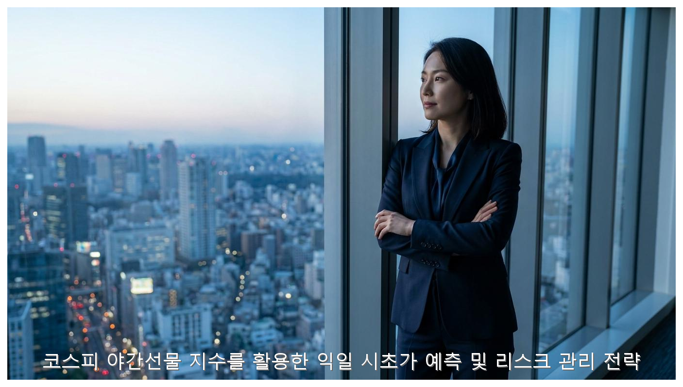 코스피 야간선물 지수를 활용한 익일 시초가 예측 및 리스크 관리 전략 핵심 안내 및 분석 인포그래픽 (4)