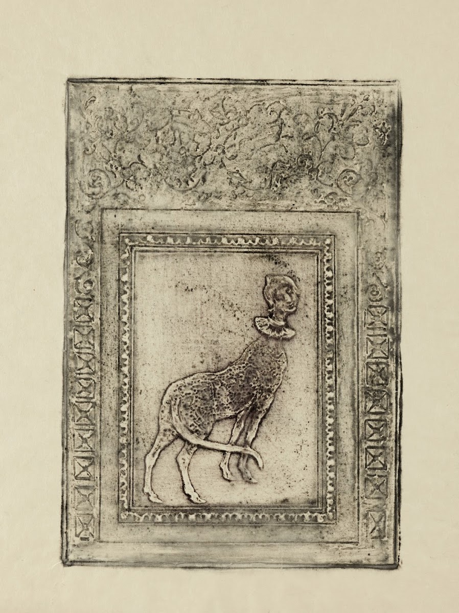A la Persane Femme chatte 1913