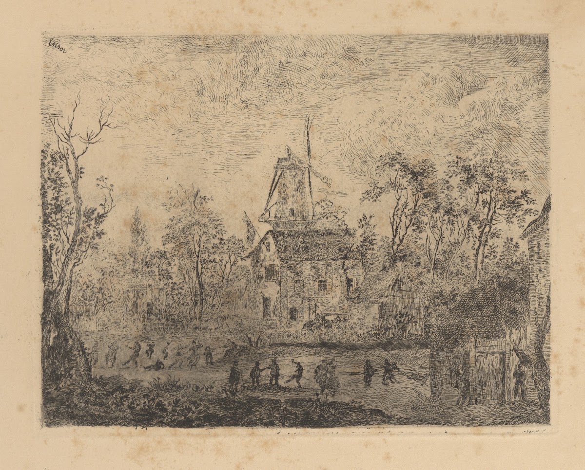 De kermis bij de molen 1889