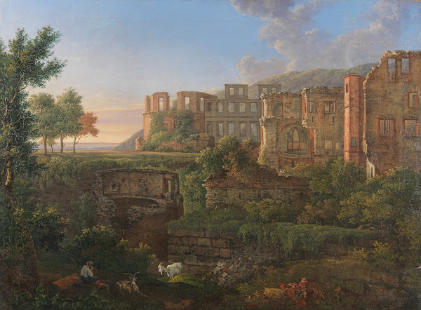 Ansicht Des Heidelberger Schlosses 1830