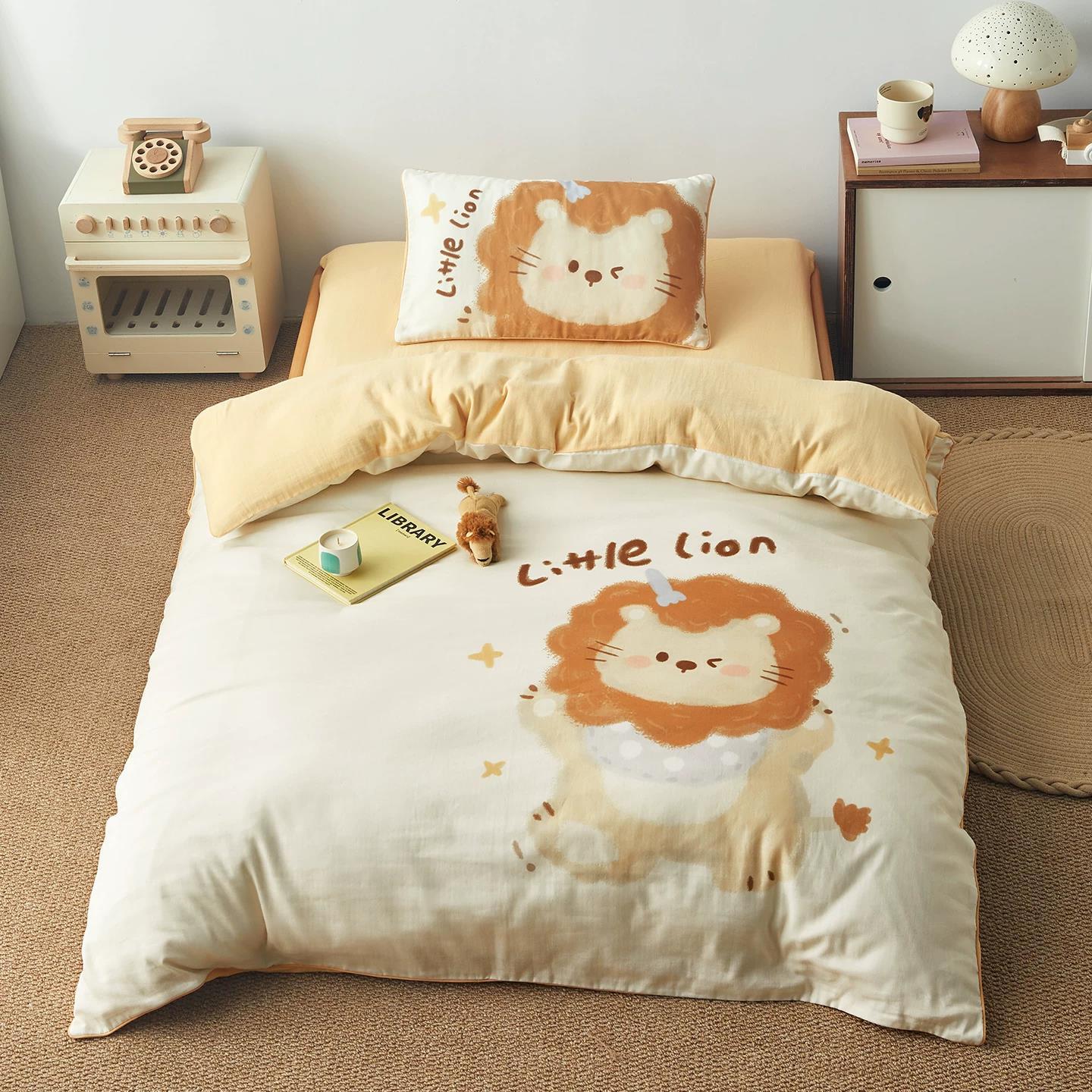 Cotton Kindergarten Bedding Set, 3-piece
