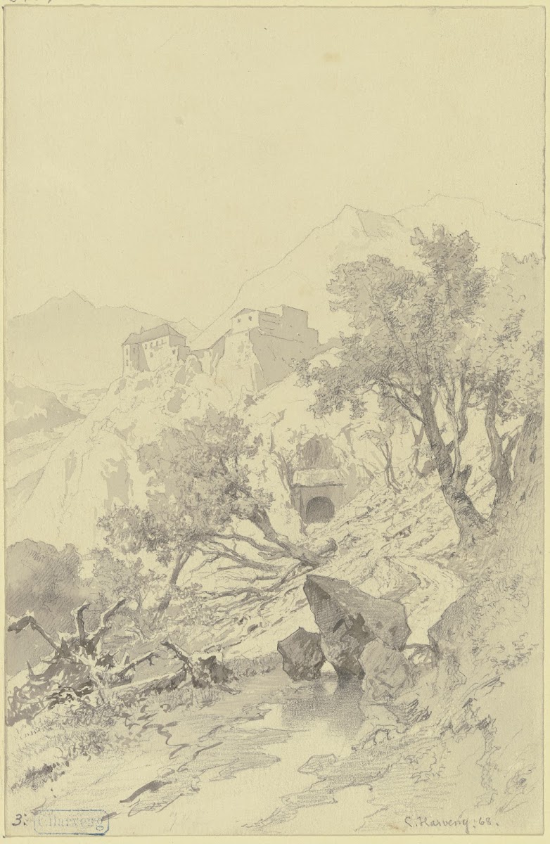 Castle in the mountains 1868