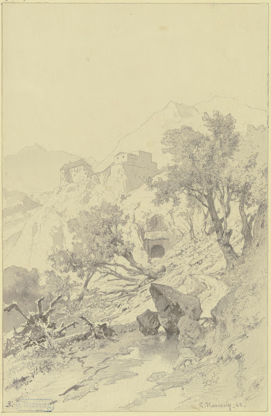 Castle in the mountains 1868