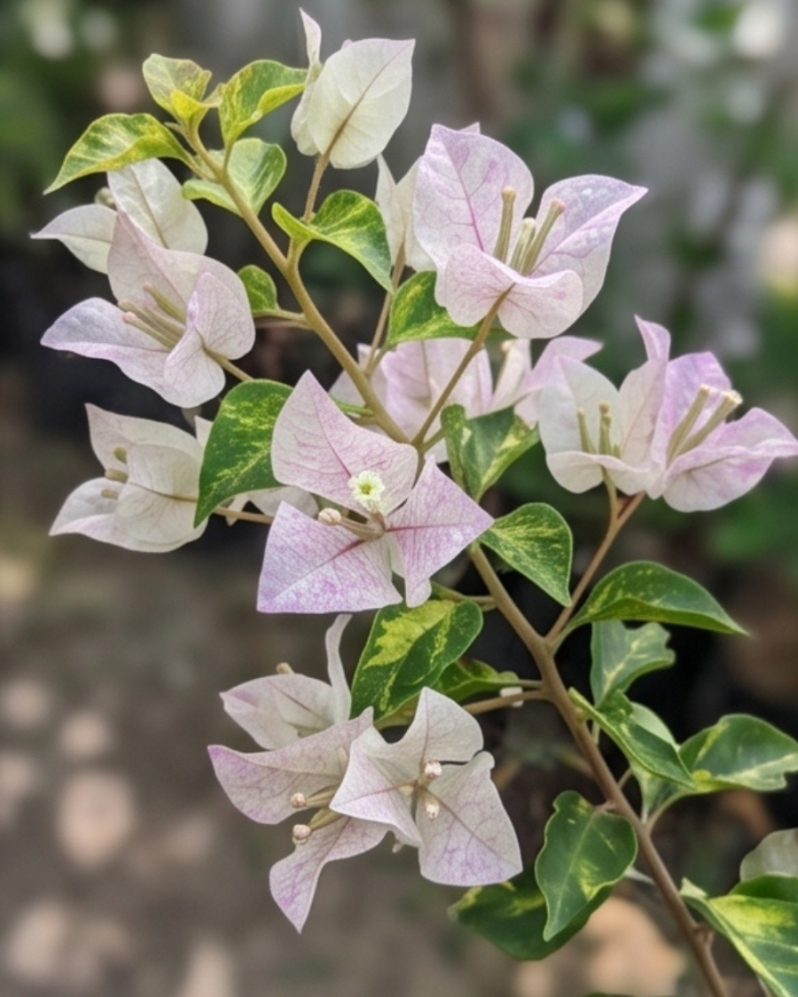 Imported Sunstone White Bougainvillea Plant — view 3