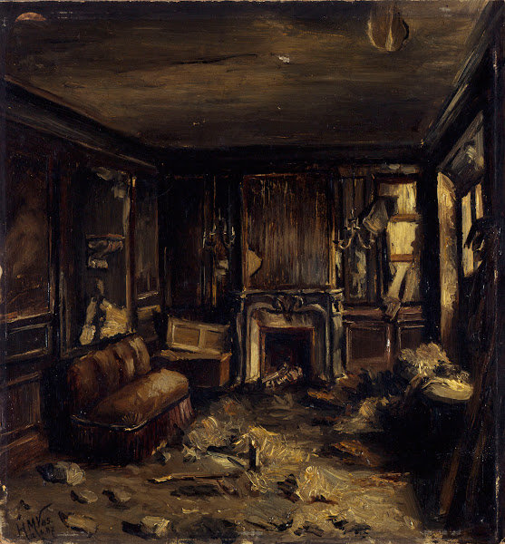 Une loge dartiste à lOpéra Comique après lincendie du 15 mai 1887 1887