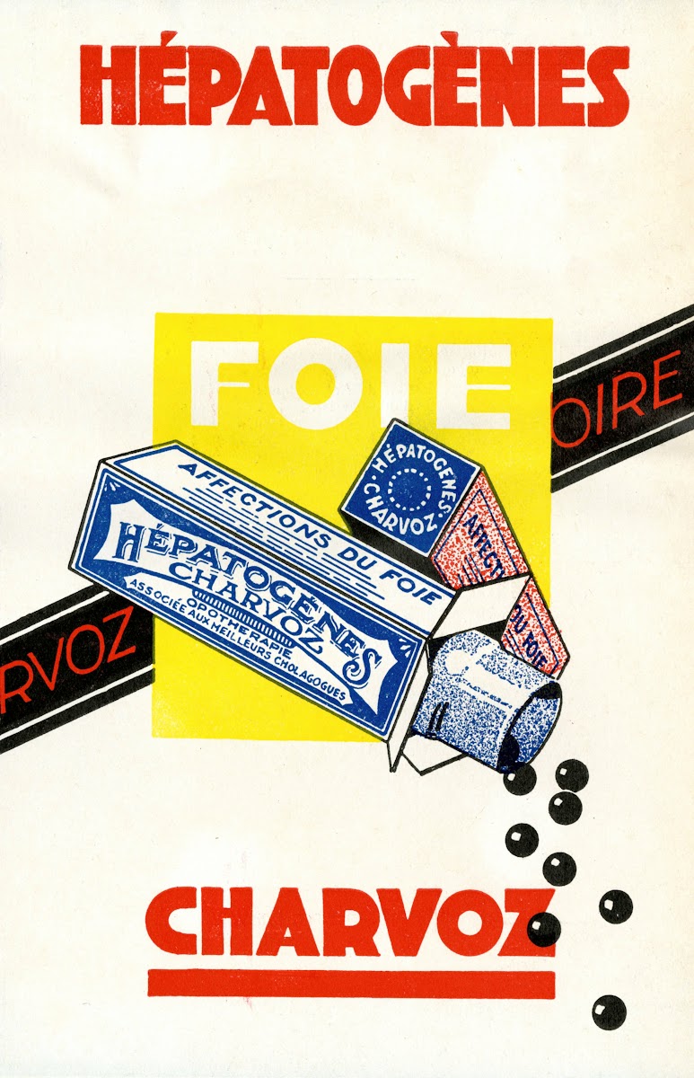 Hépatogènes Charvoz 1910 1950