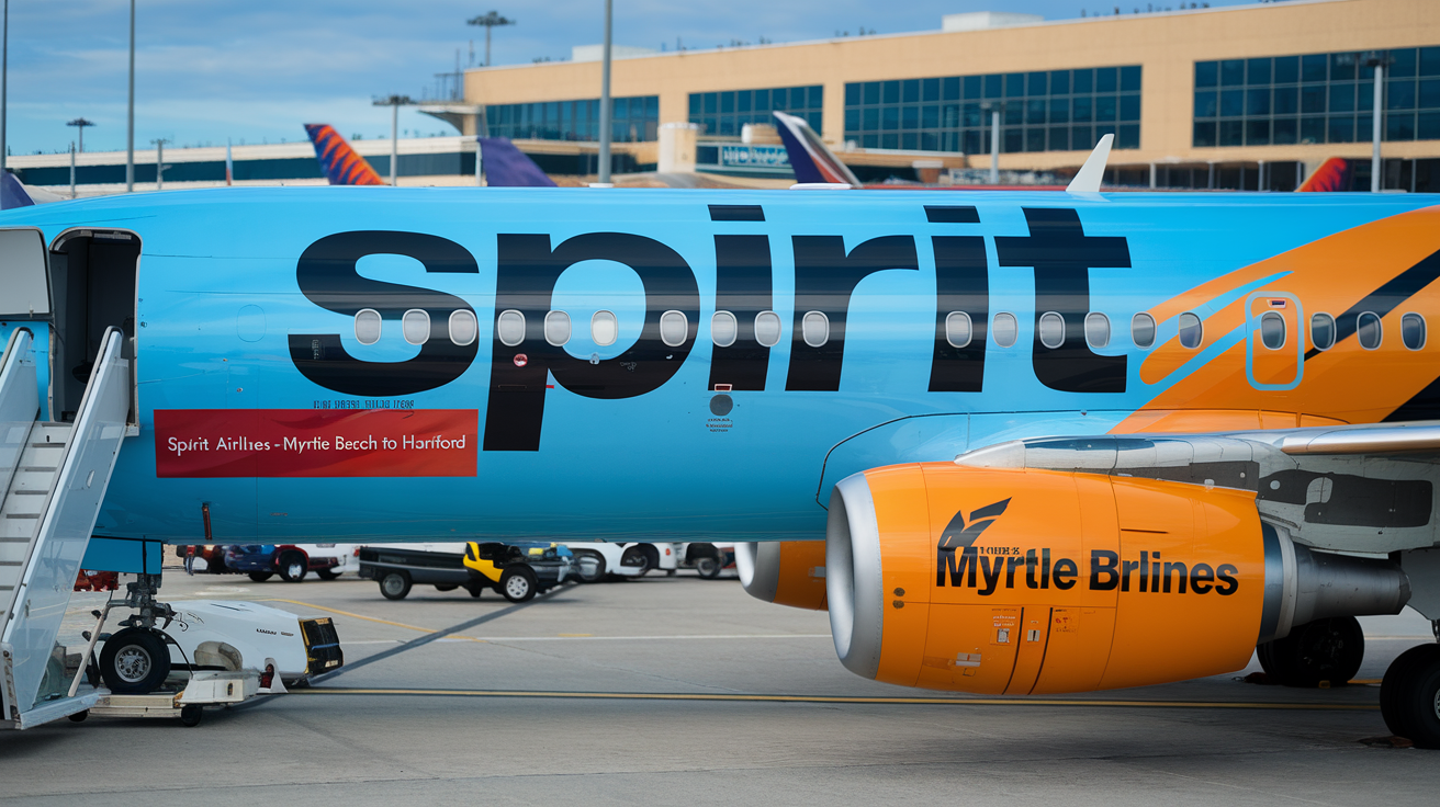 When Does Spirit Airlines Stop Flying Myrtle Beach to Hartford?