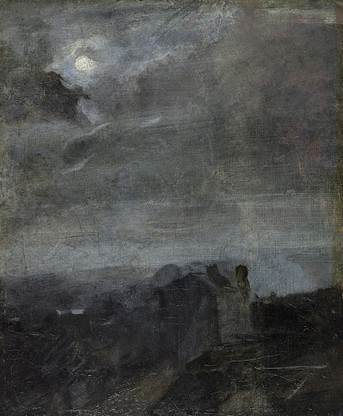 Crépuscule effet de lune 1850 1875