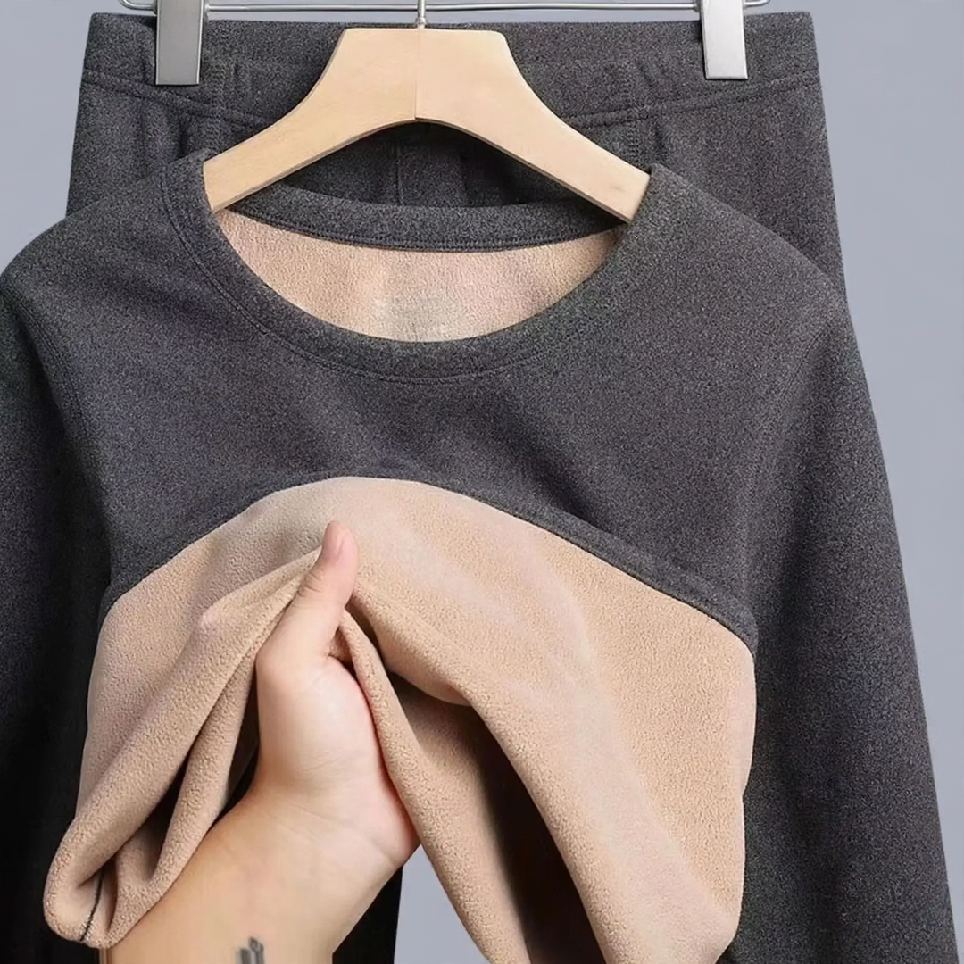 Couple Thermo Set, lined, round neck