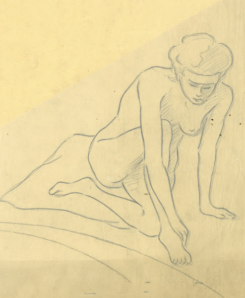 Zittende figuur