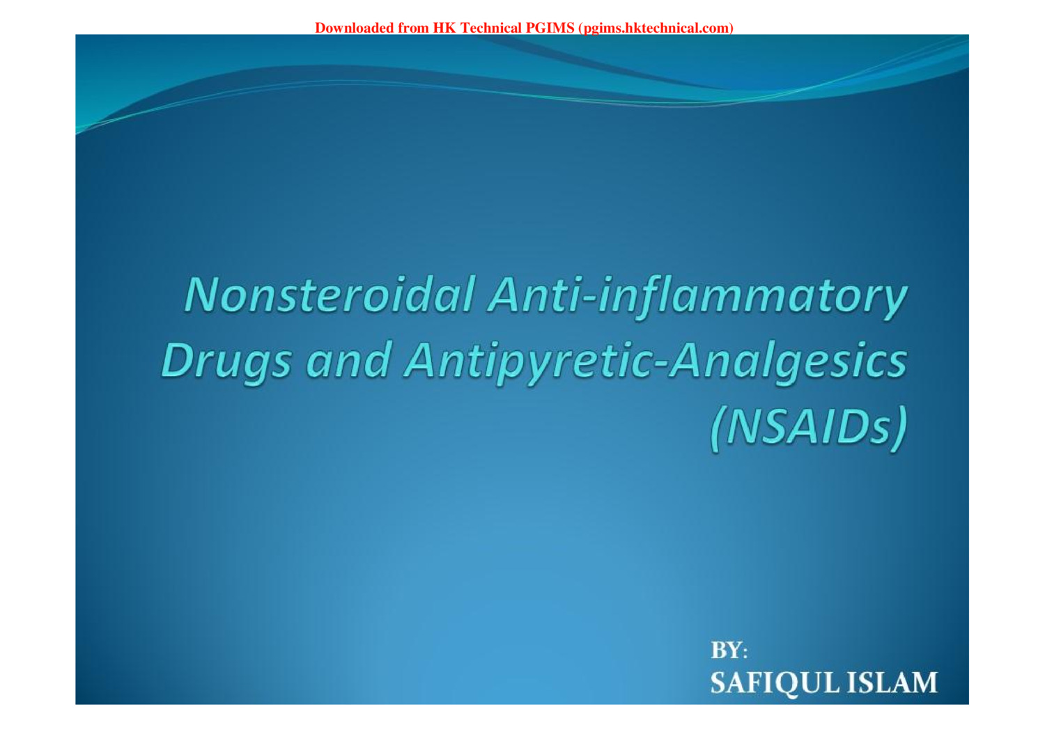 NSAIDS PHARMACOLOGY UNIT III 5th Semester B.Pharmacy ,BP503T Pharmacology II,Pharmacology,BPharmacy,Handwritten Notes,BPharm 5th Semester,Important Exam Notes,Notes,