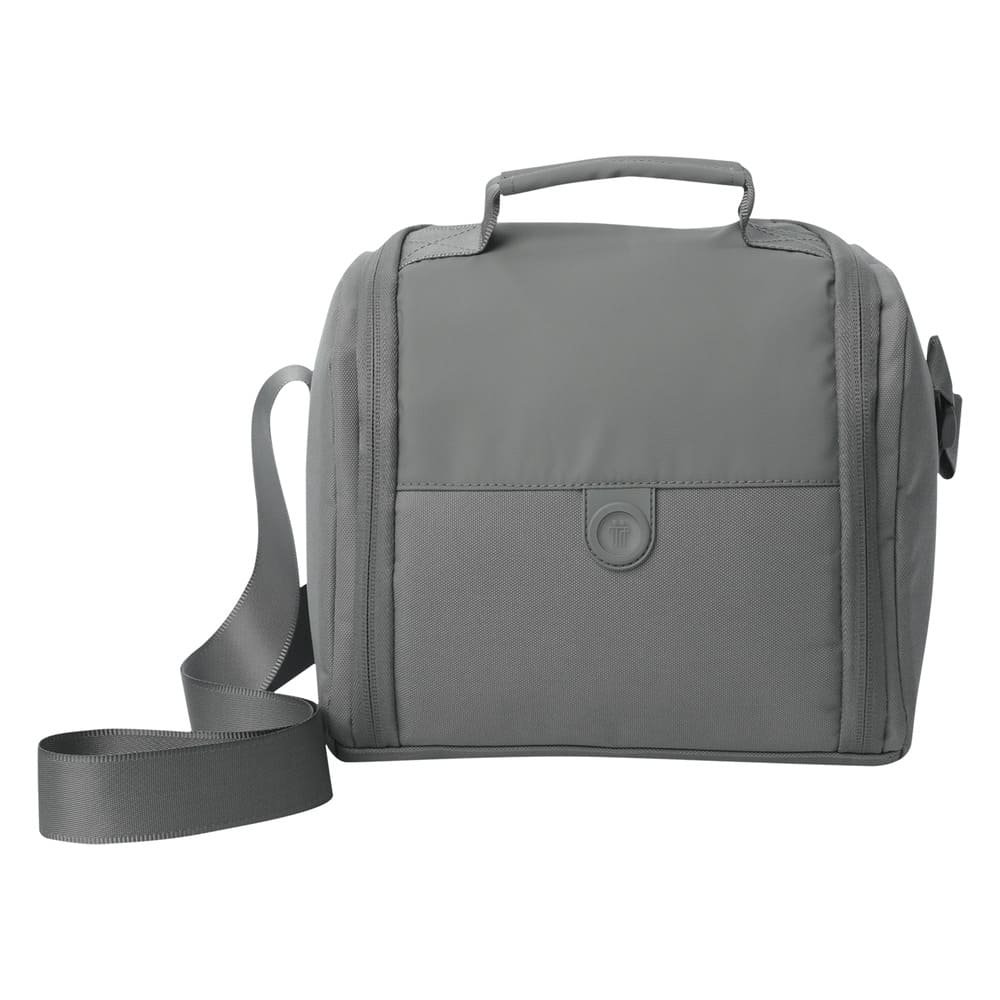 Lonchera térmica de poliéster Totto™ Tacoa color gris