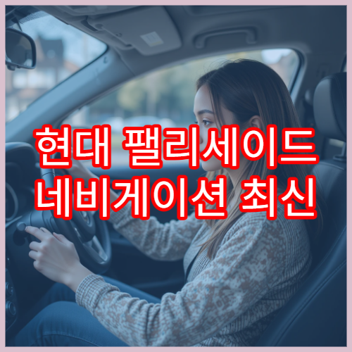 현대 팰리세이드 네비게이션 최신 업데이트 적용법
