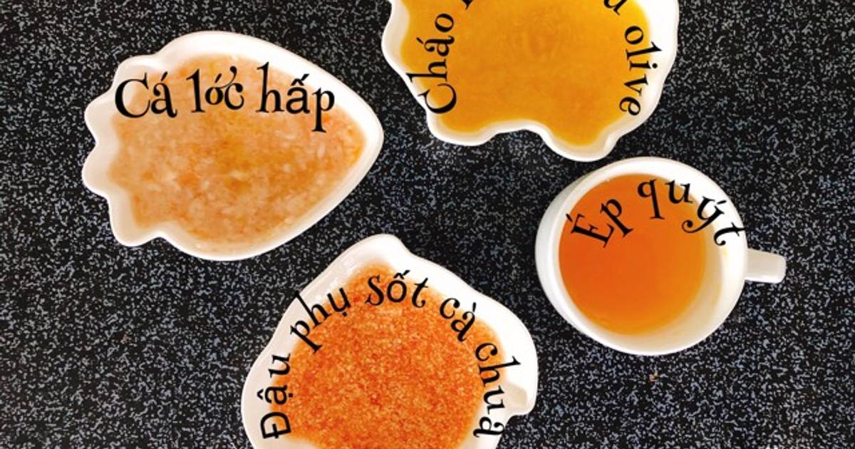 Ăn dặm kiểu Nhật - Ngày thứ 25