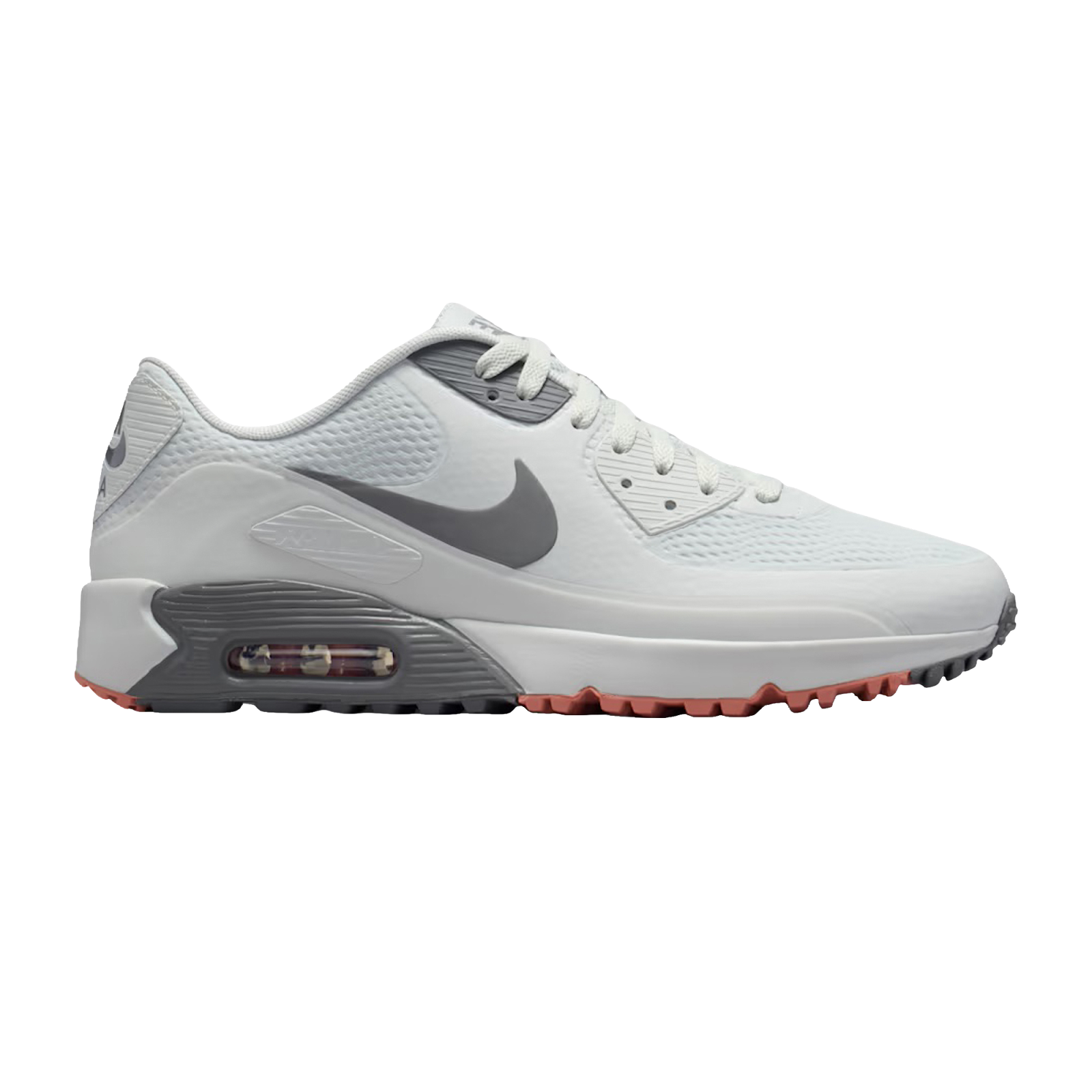 Air Max '90 Spikeless Golf Shoes Photon Dust/Pencil Point/Red Stardust