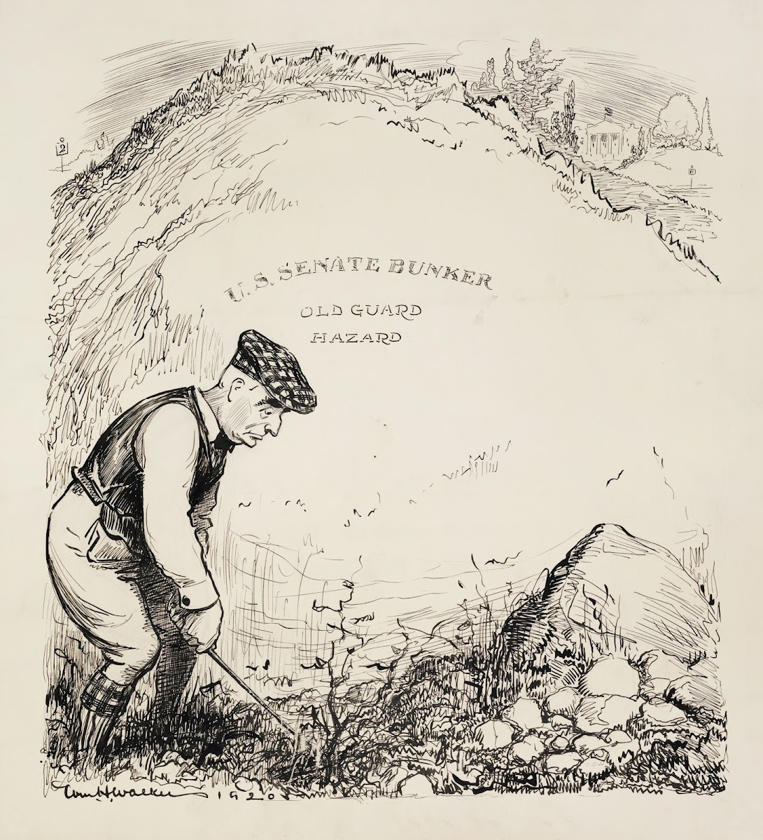 A bad lie 1920
