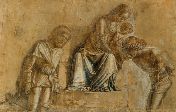 Madonna and Child with Saints Roch and Sebastian early 16th century
