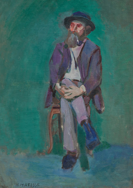 Homme Assis 1900