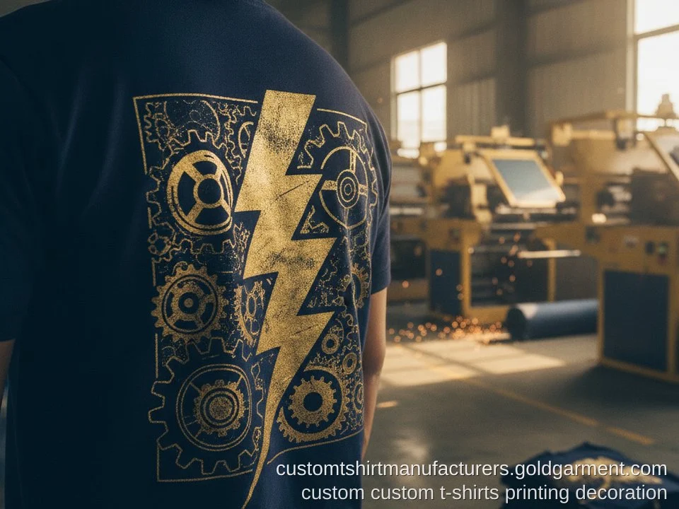 custom t-shirts Printing & Decoration Guide: Screen Print, DTG, Embroidery & Sublimation - Gold Garment Vietnam