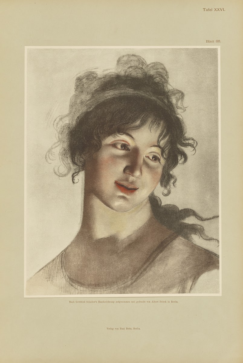 Handzeichnungen von Gottfried Schadow Pl26 1886