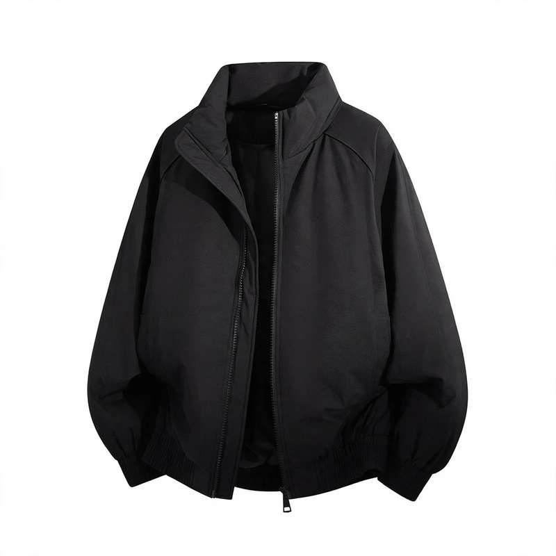 Insulated men's winter jacket, warm, casual style