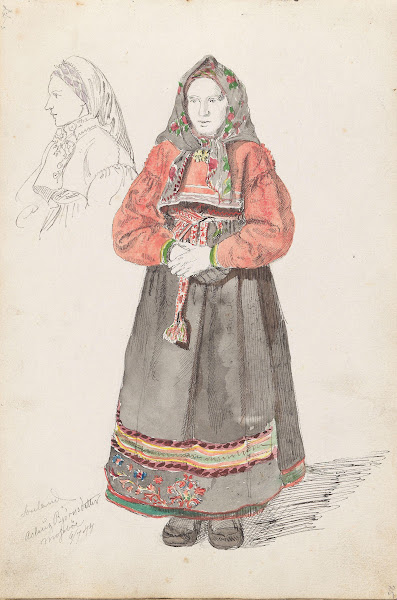 Aslaug Bjørnsdatter Mosebø Sauland 1844