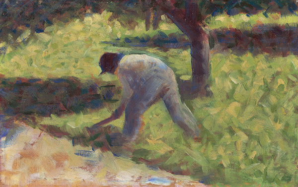 Peasant with a Hoe c 1882