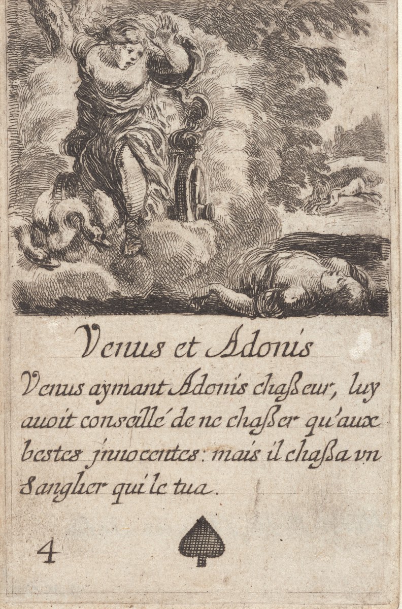 Venus et Adonis 1601 1700