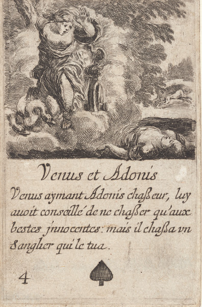 Venus et Adonis 1601 1700