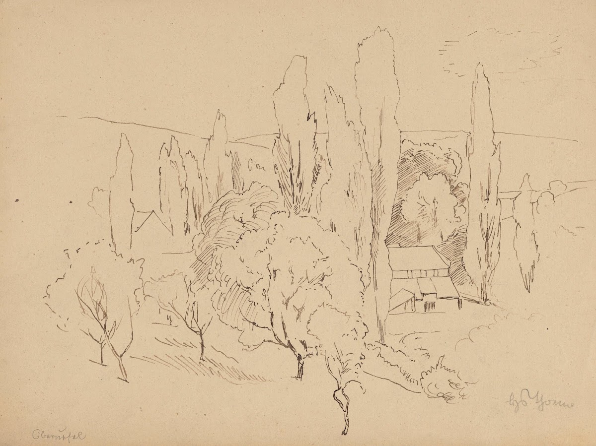 Landscape from the Vicinity of Oberursel 1890   1900