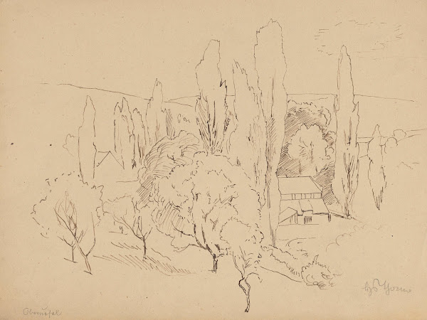 Landscape from the Vicinity of Oberursel 1890   1900