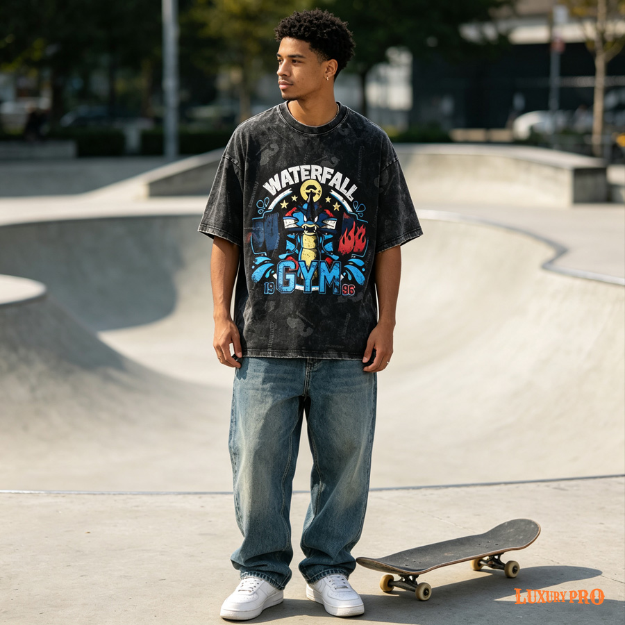 AOP PTH Round Neck T Shirt
