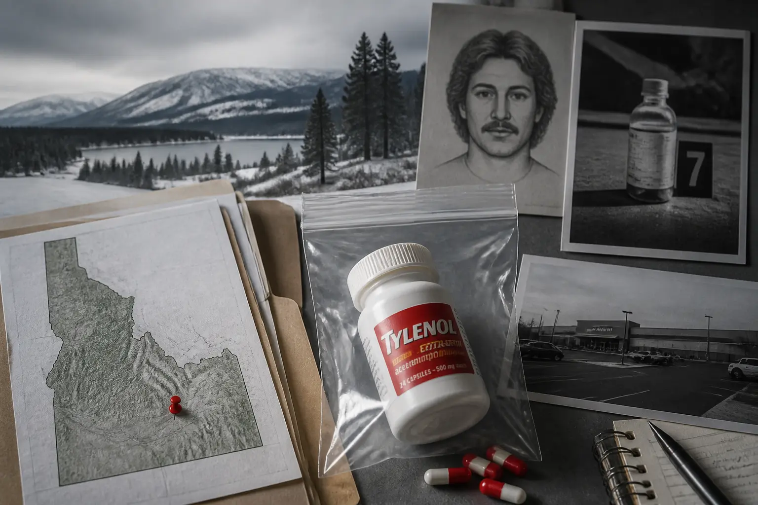 Editorial image for Idaho cold case linked to 1982 Tylenol murders, authorities say