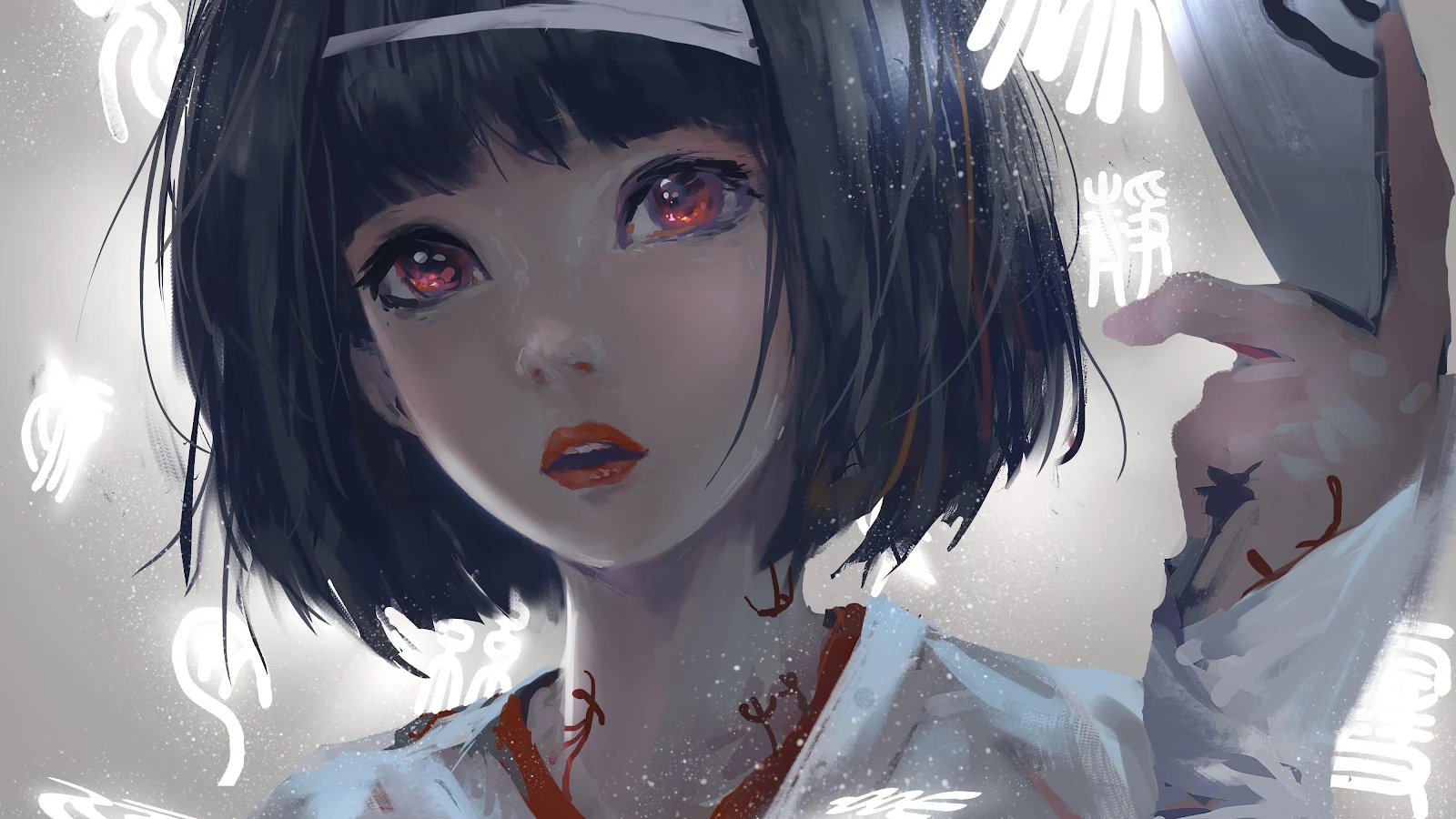 Wlop, Anime, Noragami, Nora (Noragami), 2D 4K Desktop Wallpaper
