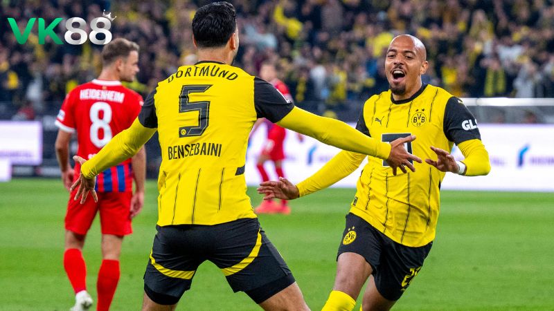 Lịch sử đối đầu Dortmund vs Heidenheim